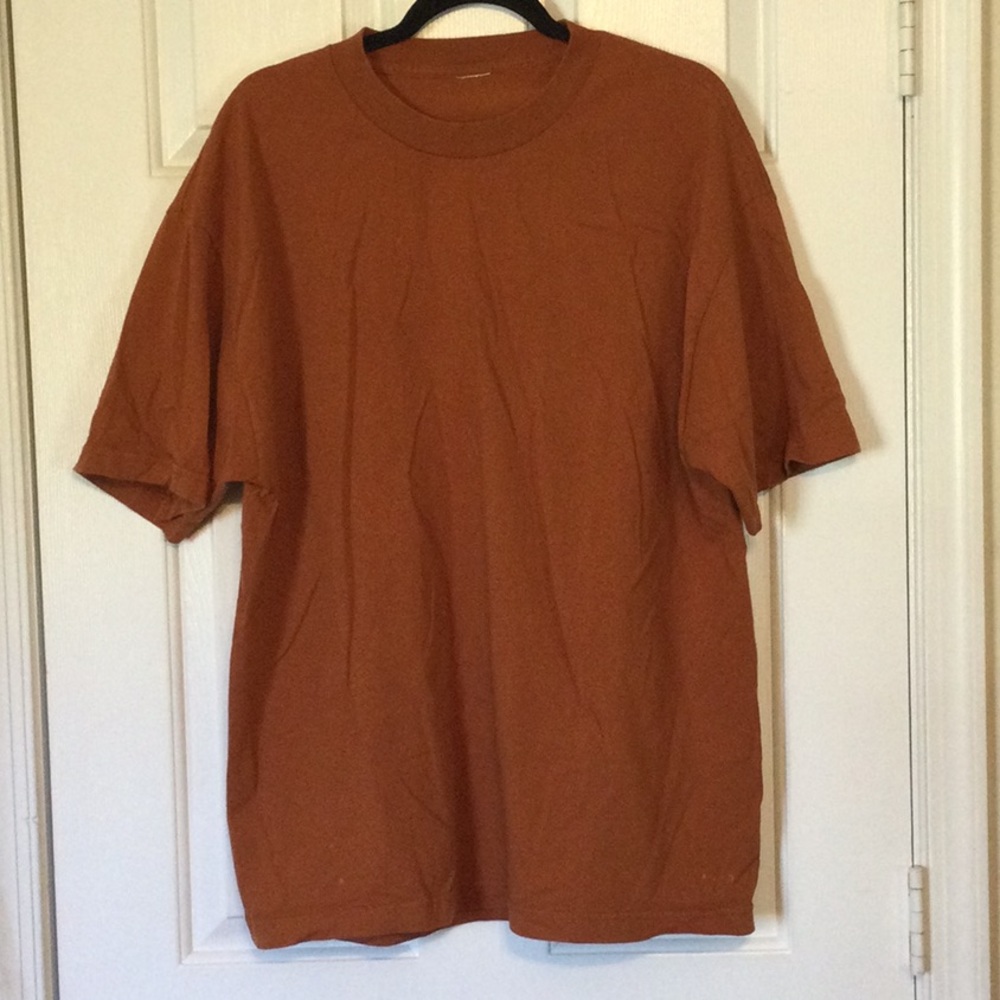 Rust Colored Preloved T-Shirt